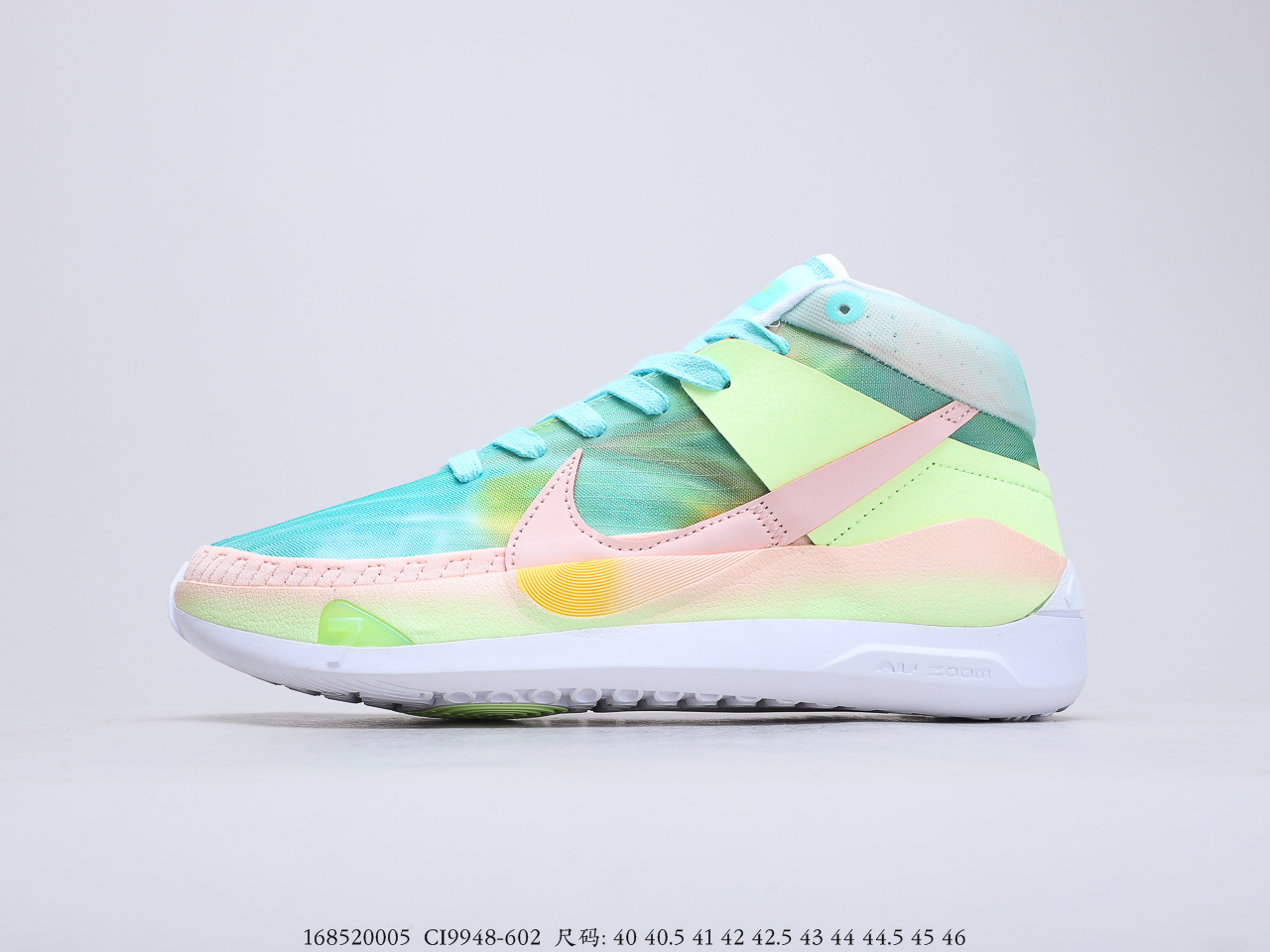 260 耐克 Nike Zoom KD 13 “Home Team”“ 扎染” 杜兰特13代 缓震实战运动篮球鞋CI9948-602