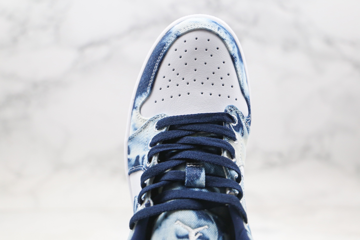 200 公司级 YH 乔丹 低帮 AJ1 水洗丹宁 牛仔蓝色 Air Jordan 1 Low CZ8455-100