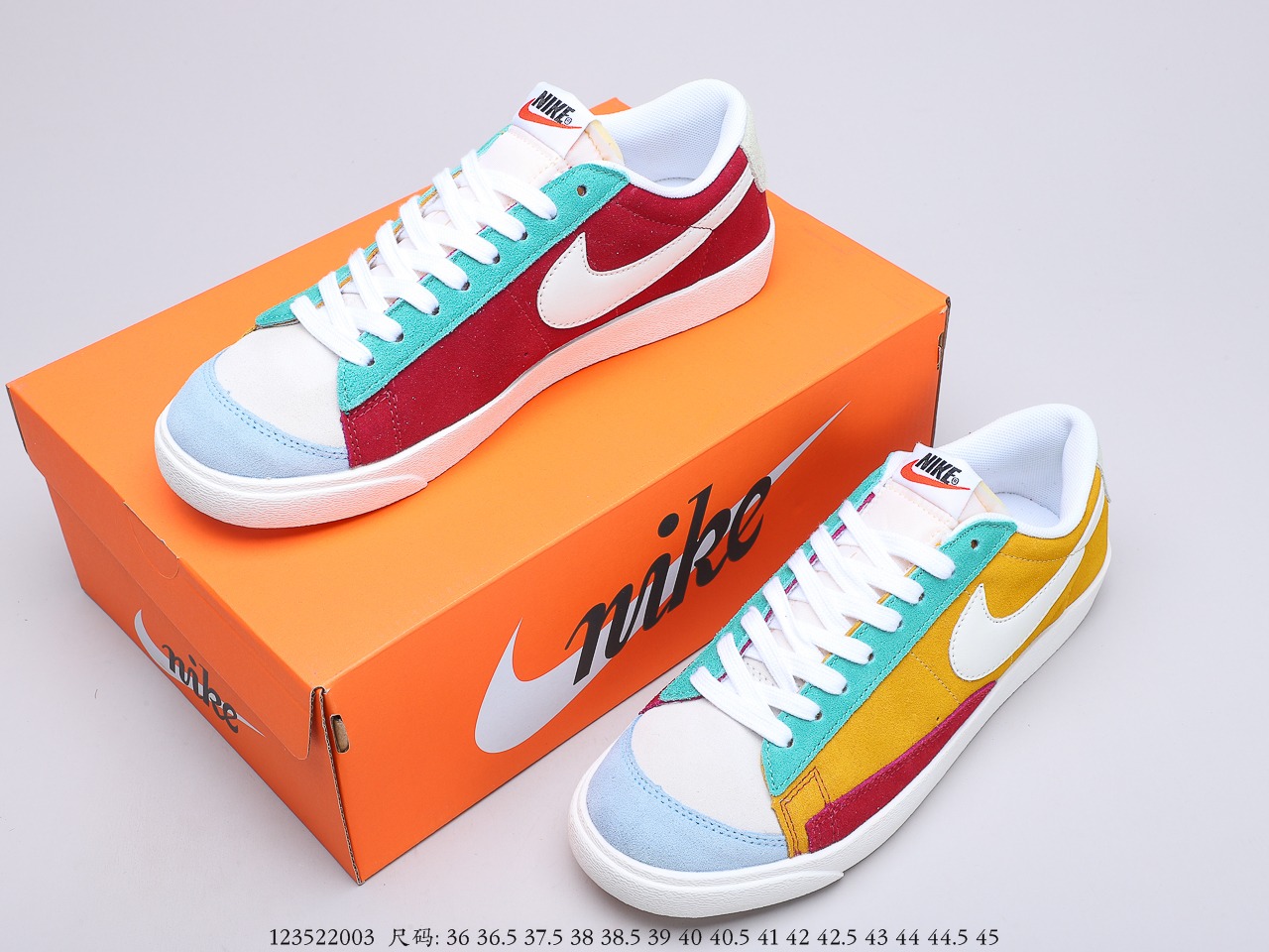 160 耐克Nike Blazer Mid '1977 Vintage WE经典开拓者低帮百搭休闲运动板鞋 BQ1167