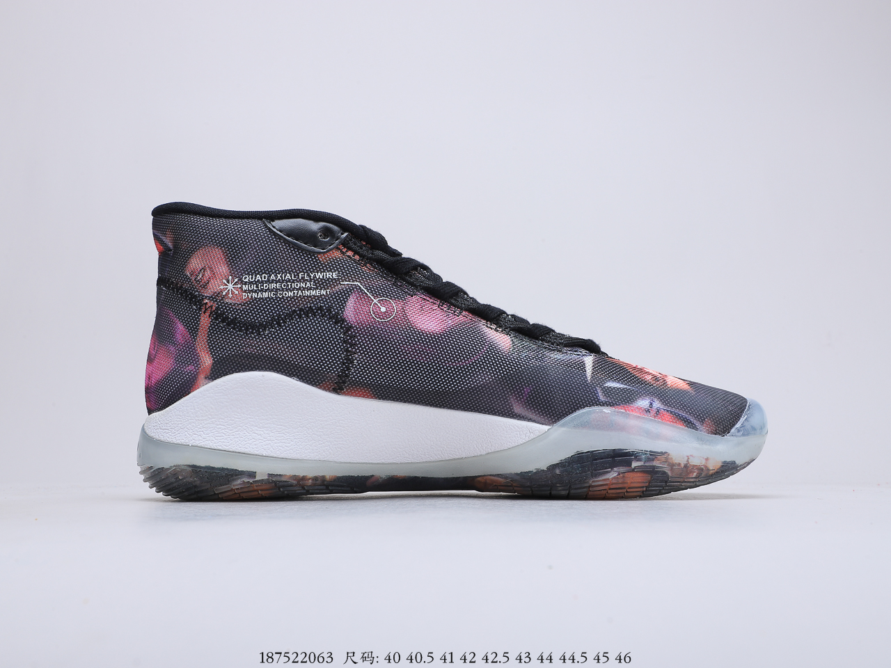 190 耐克Nike Zoom Kd 12 杜兰特12代 Zoom缓震中底 实战缓震球鞋 货号：AR4230