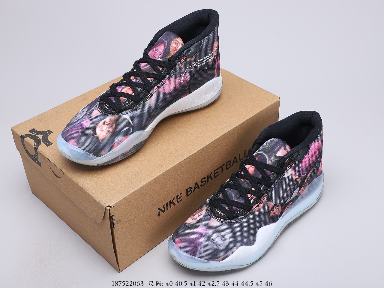 190 耐克Nike Zoom Kd 12 杜兰特12代 Zoom缓震中底 实战缓震球鞋 货号：AR4230