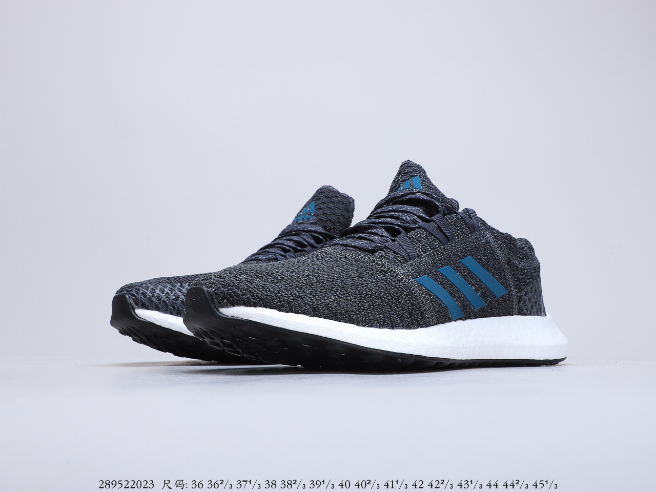 170满天星真爆 阿迪达斯Adidas Pure Boost Go LTD 满天星编织面缓震跑步休闲鞋 货号：EF7824