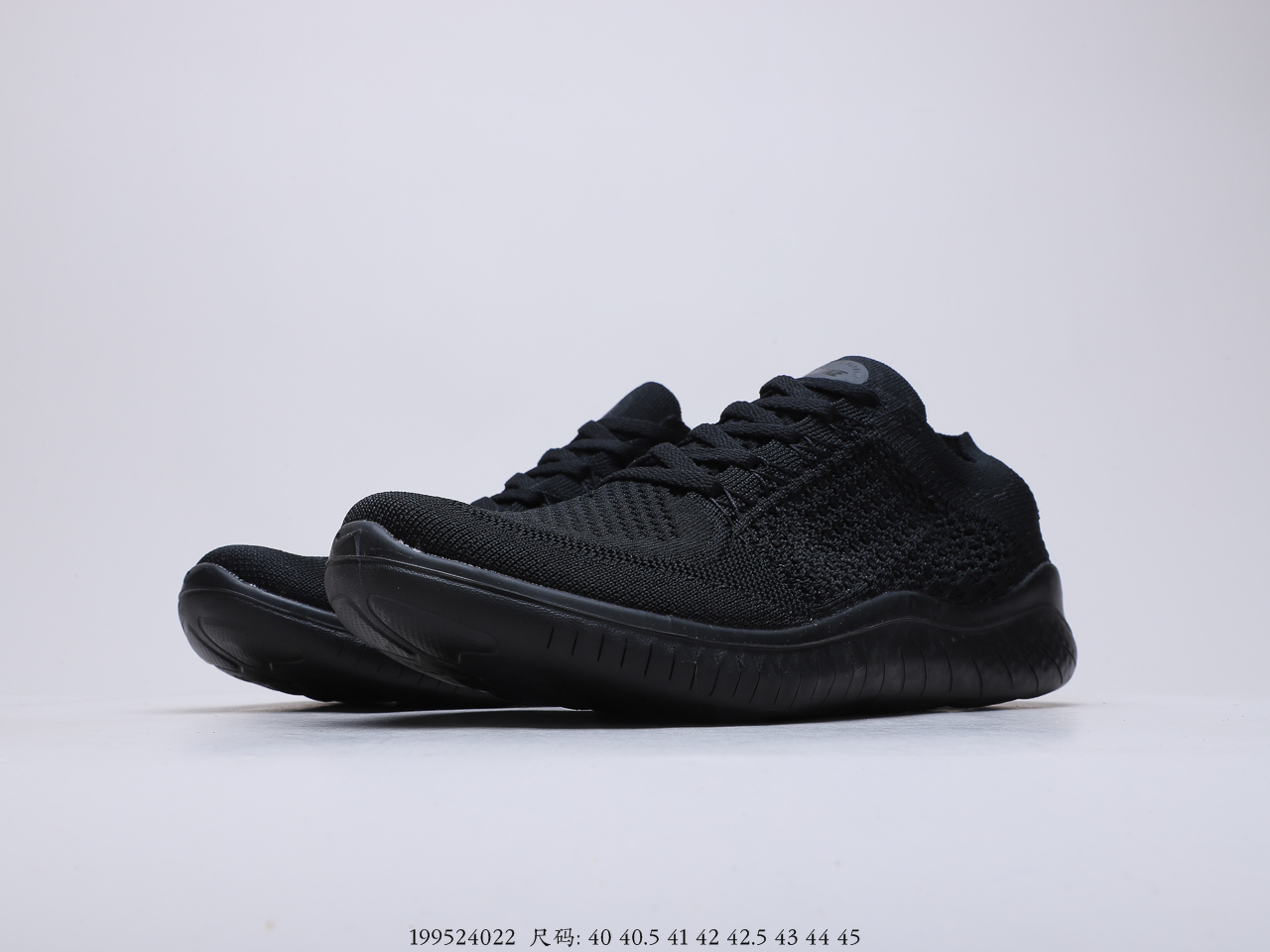 120 耐克NIKE FREE RN FLYKNIT 赤足轻便跑鞋功能赤足大底，针织弹性原面 货号： 942839