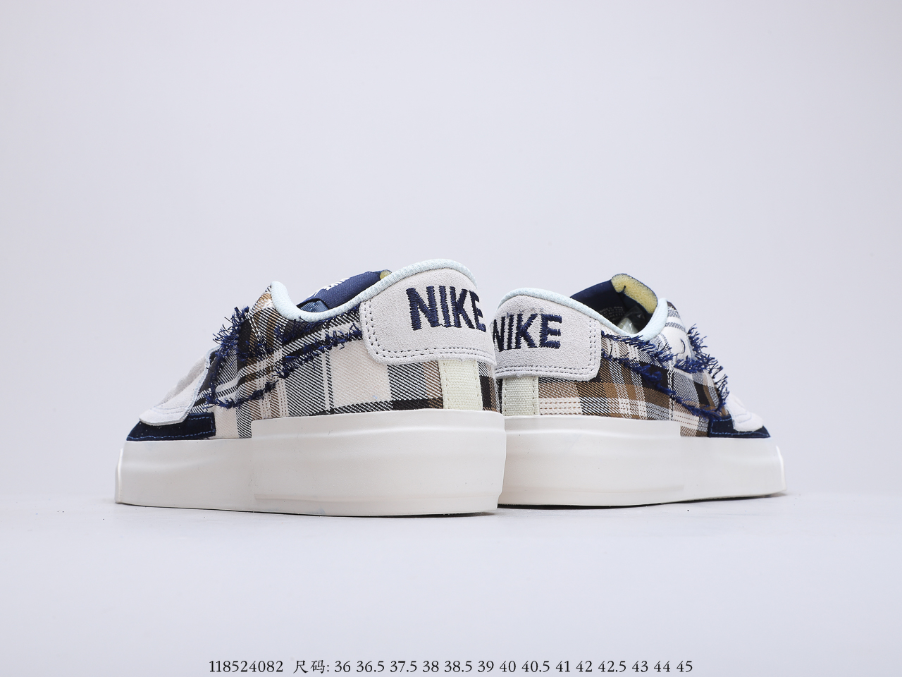 150 耐克 SB Zoom Blazer Mid EdgeHack Pack“ 牛仔布蓝变革拆线大钩子” 开拓者百搭休闲运动板鞋  货号 CI3833