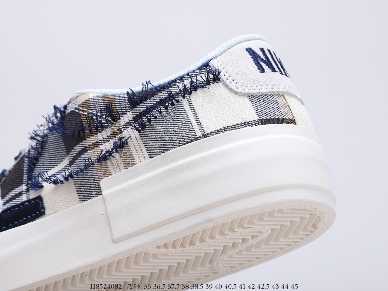 150 耐克 SB Zoom Blazer Mid EdgeHack Pack“ 牛仔布蓝变革拆线大钩子” 开拓者百搭休闲运动板鞋  货号 CI3833