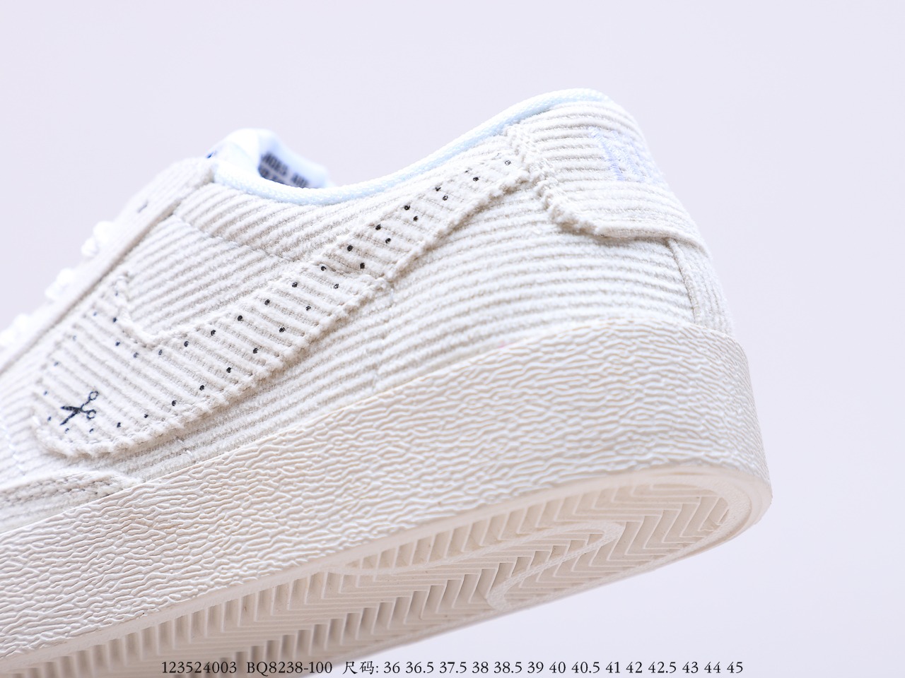 160 耐克Nike Blazer Mid x Levi's Strauss 开拓者低帮牛仔布 百搭休闲运动板鞋BQ8238 100