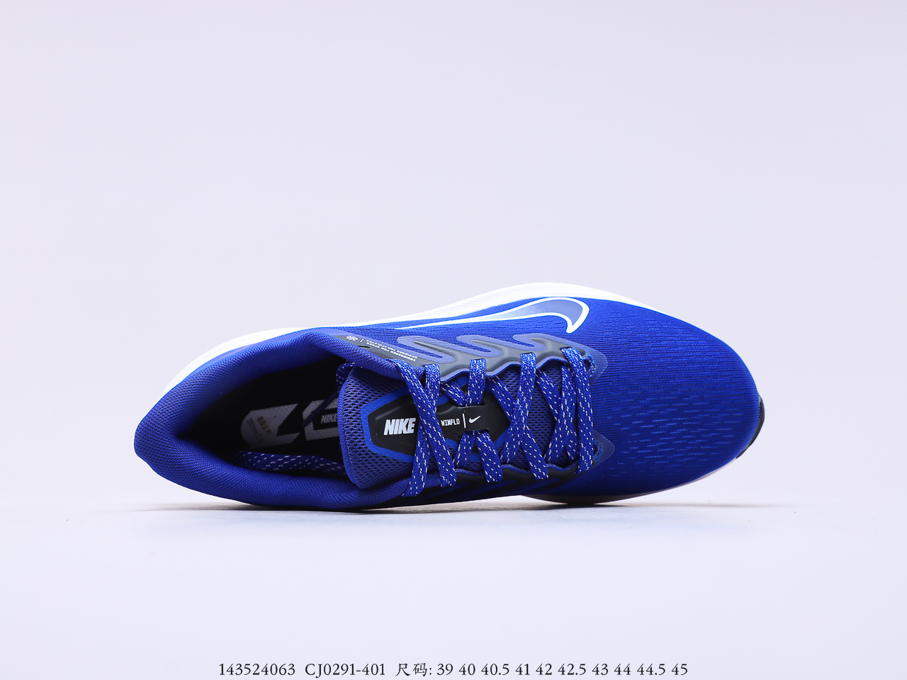 190公司级 耐克Nike Air Zoom Winflo W7代 网面透气 训练跑步鞋 CJ0291-401