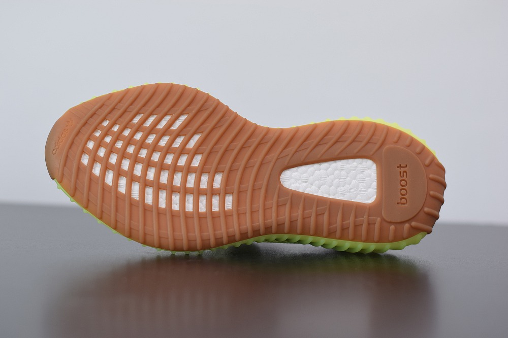 Yeezy Boost 350V2 黄斑马麦当劳配色 椰子运动跑鞋 官方货号: FB37572