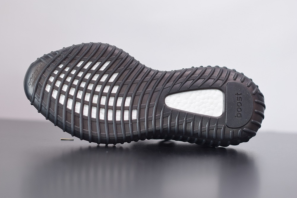 Yeezy Boost 350V2黑白色 经典黑白椰子运动跑鞋 货号:BY1604
