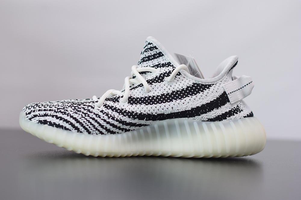 Yeezy Boost 350V2白斑马zebra 椰子运动跑鞋 货号:CP9654