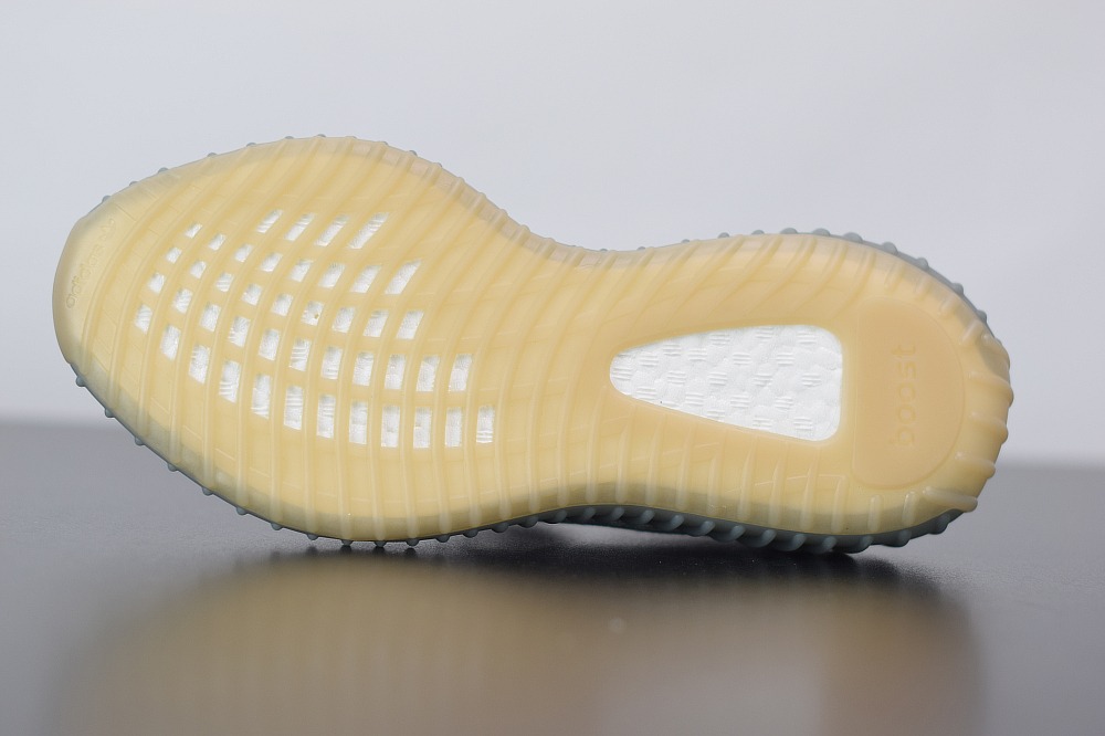 Yeezy Boost 350V2灰蓝 蓝精灵 lsrafil椰子运动跑鞋 官方货号:FZ5421