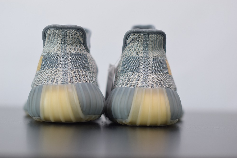 Yeezy Boost 350V2灰蓝 蓝精灵 lsrafil椰子运动跑鞋 官方货号:FZ5421