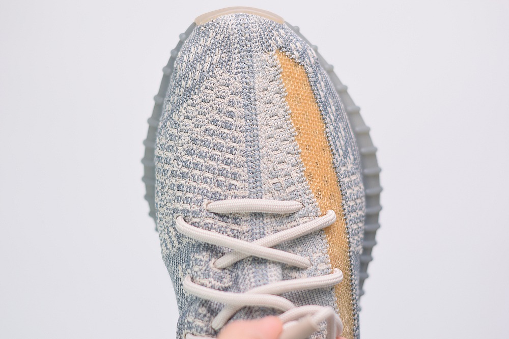 Yeezy Boost 350V2灰蓝 蓝精灵 lsrafil椰子运动跑鞋 官方货号:FZ5421