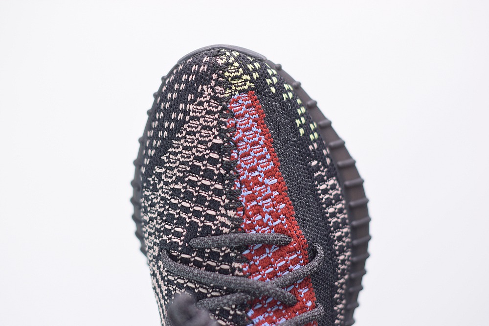Yeezy Boost 350V2 黑彩虹天使 yechei椰子运动跑鞋 官方货号:FW5190