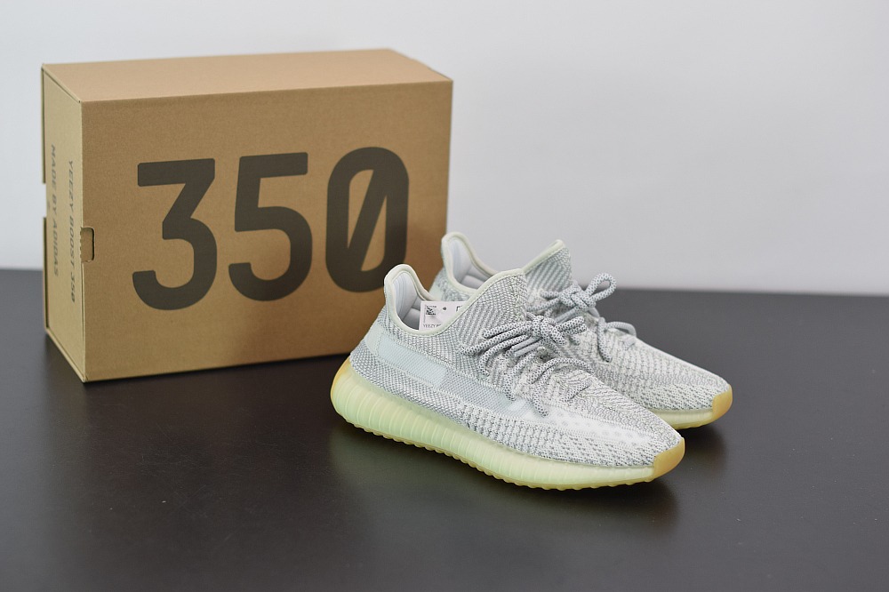 Adidas Yeezy Boost 350V2 灰天使椰子运动跑鞋 货号 FX4348