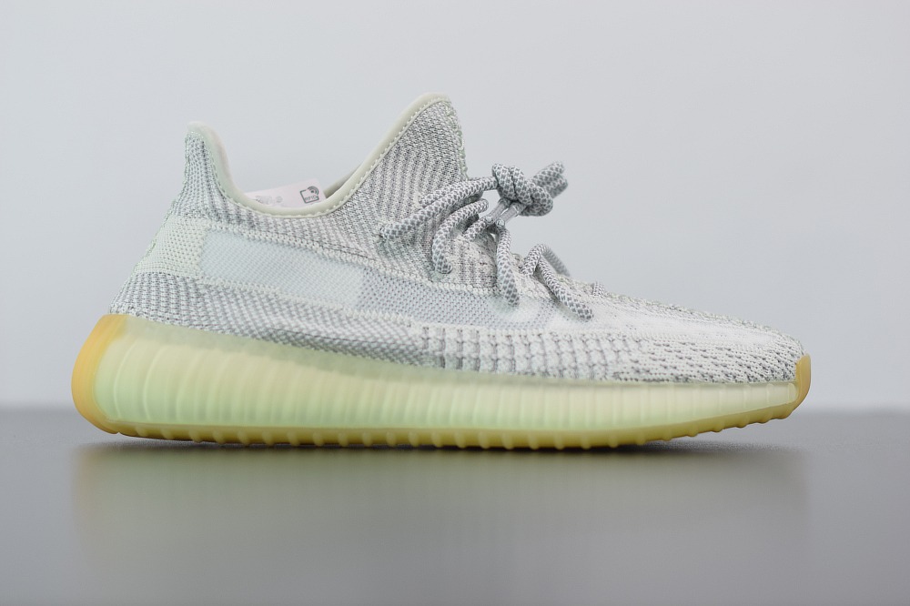 Adidas Yeezy Boost 350V2 灰天使椰子运动跑鞋 货号 FX4348