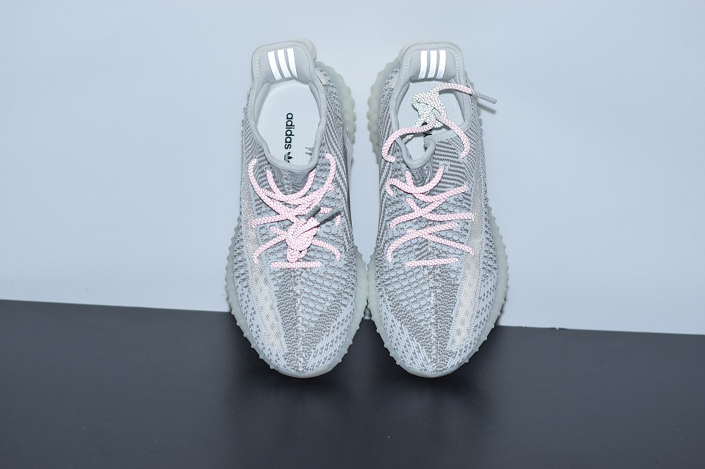 Yeezy Boost 350 V2“Static” 白天使椰子运动跑鞋 货号 EF2905