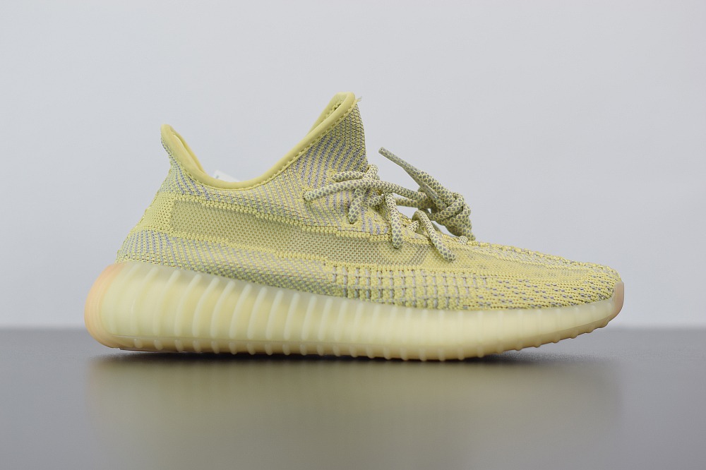 Yeezy Boost 350V2脏黄天使椰子运动跑鞋 货号FV3250