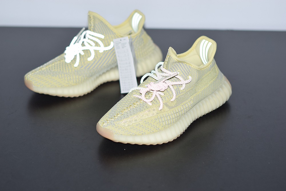 Yeezy Boost 350V2脏黄天使椰子运动跑鞋 货号FV3250