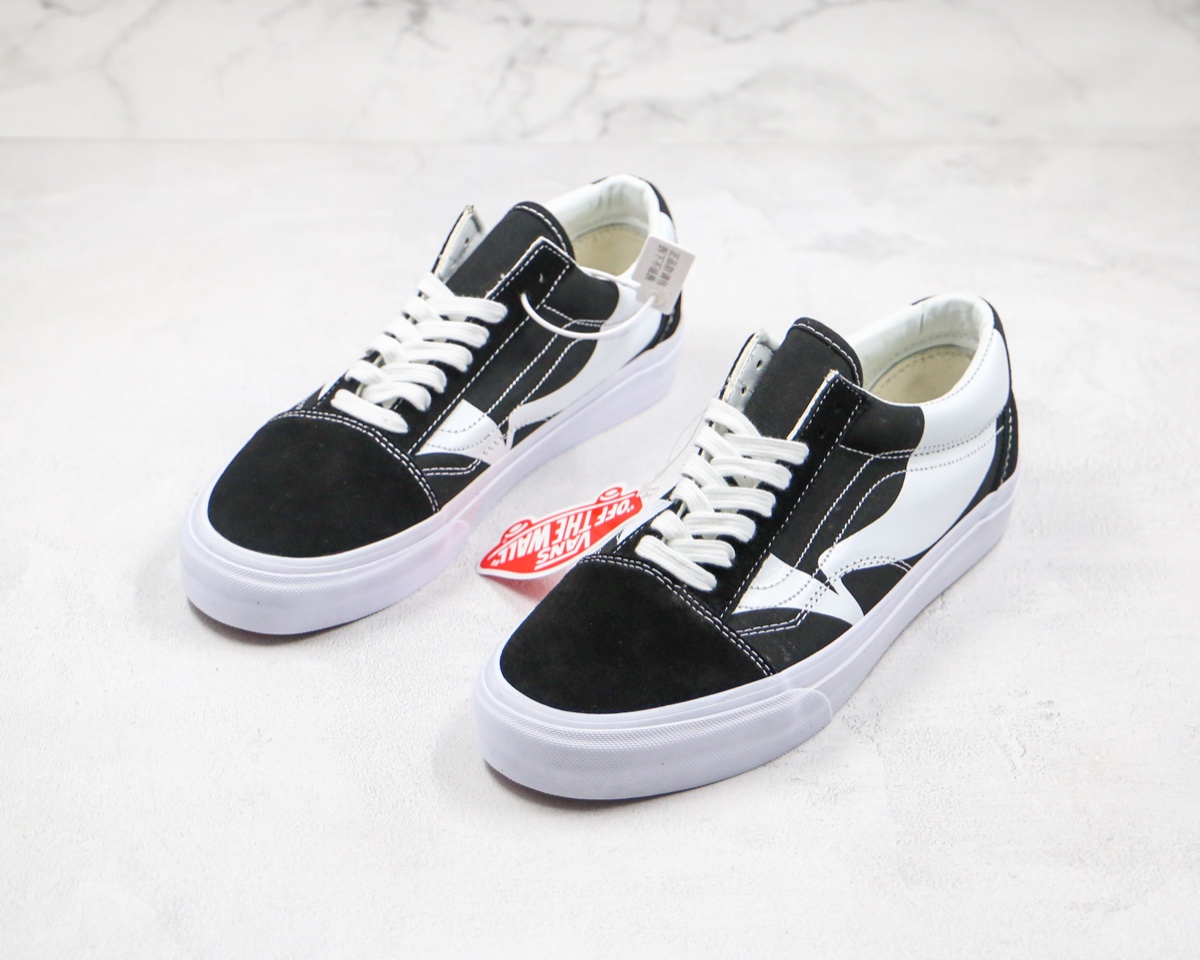 150 万斯Vans 黑白色 特别设计  Old Skool 经典黑白LF15
