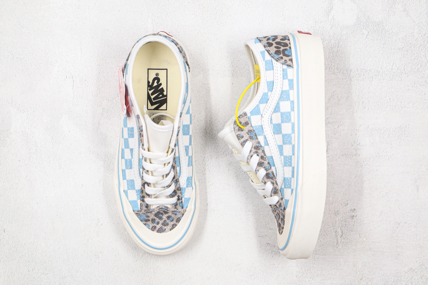 150 万斯 Vans 豹纹 蓝色格子 大学蓝色 棋盘格子 闪闪亮片 半月包头 引爆开学季！豹纹大学蓝来了！Vans Style 36 Decon 万斯 大学蓝