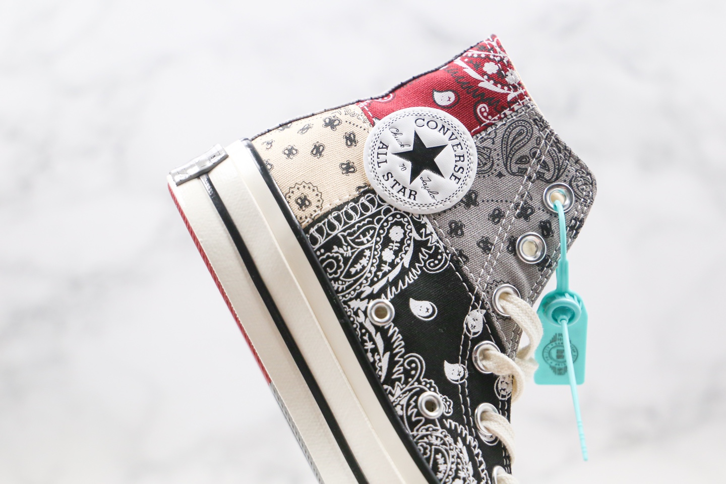 160 涂鸦 Converse匡威Paisley Pathwork 1970S拼接腰果花169880C