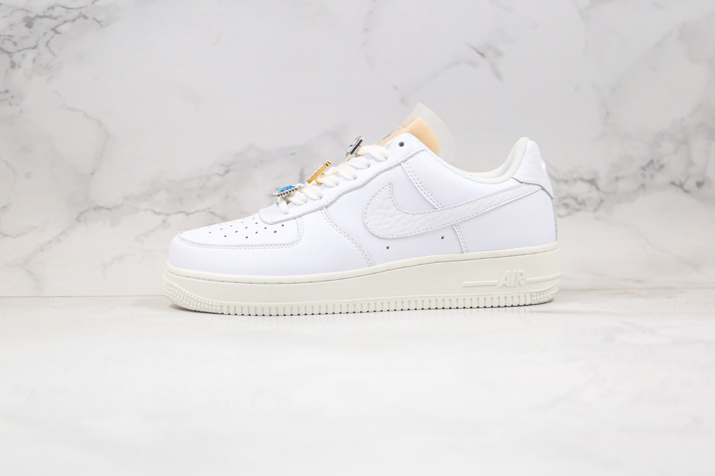 180 真标Air Force 1 07 LX White Onyx Bling LF钻石哔呤空军一号低帮CZ8101-100