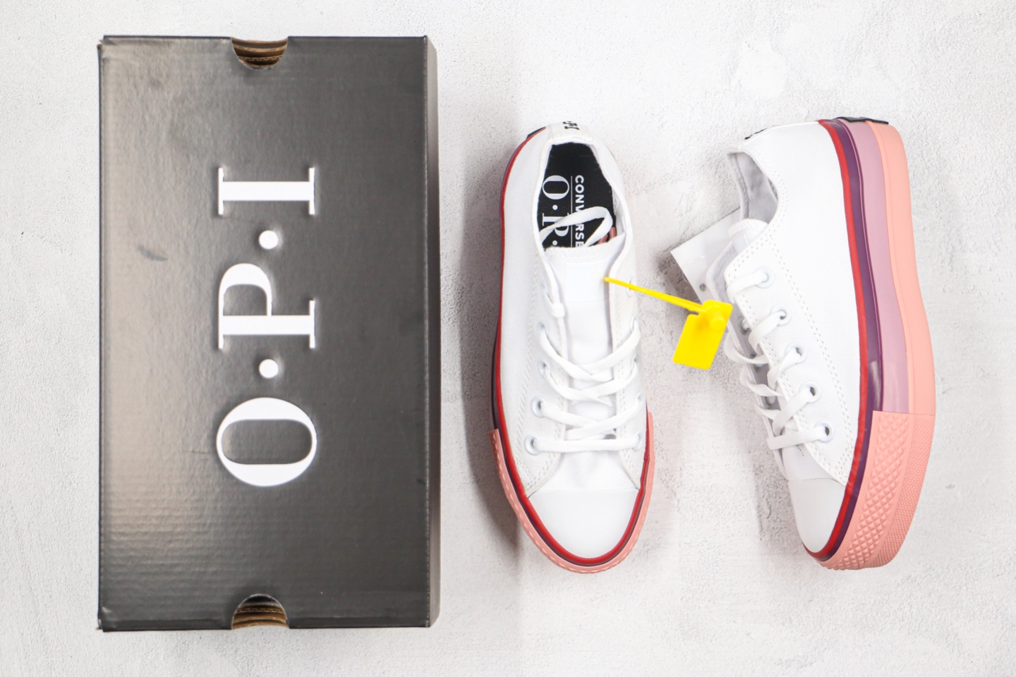 130 匡威松糕鞋 Converse x opi chuck taylor all stat 匡威OPI联名款566557C