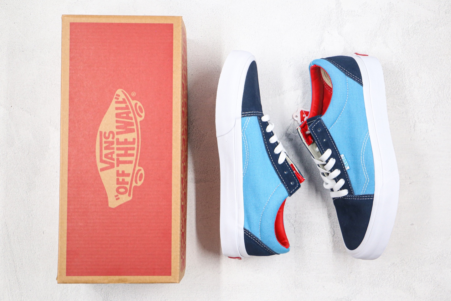 150 万斯 Vans  低帮 撞色 拼接 复古 拼色 棕绿色、蓝色 Vault  夏季新品复拼接Vault  By  Vans