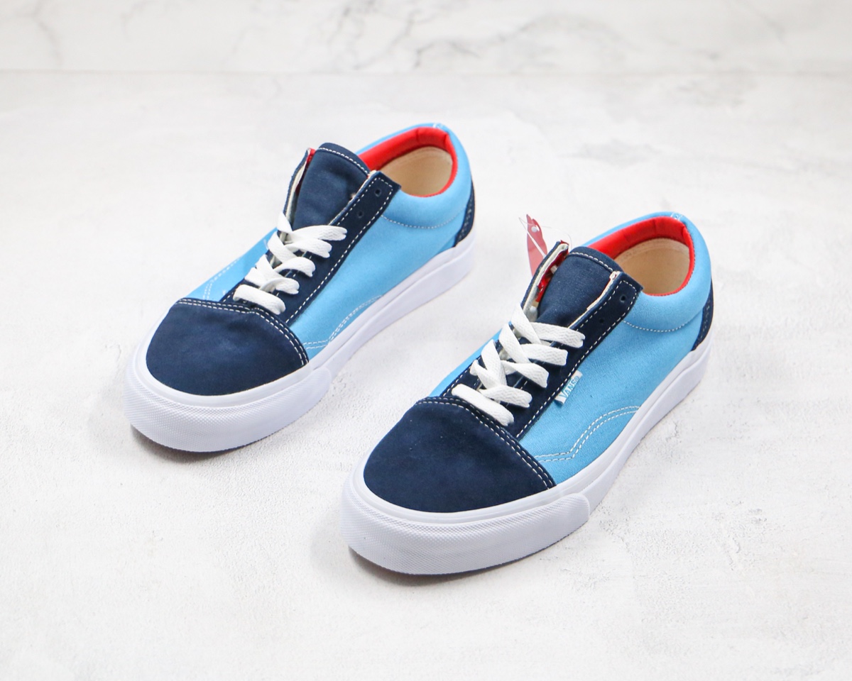 150 万斯 Vans  低帮 撞色 拼接 复古 拼色 棕绿色、蓝色 Vault  夏季新品复拼接Vault  By  Vans