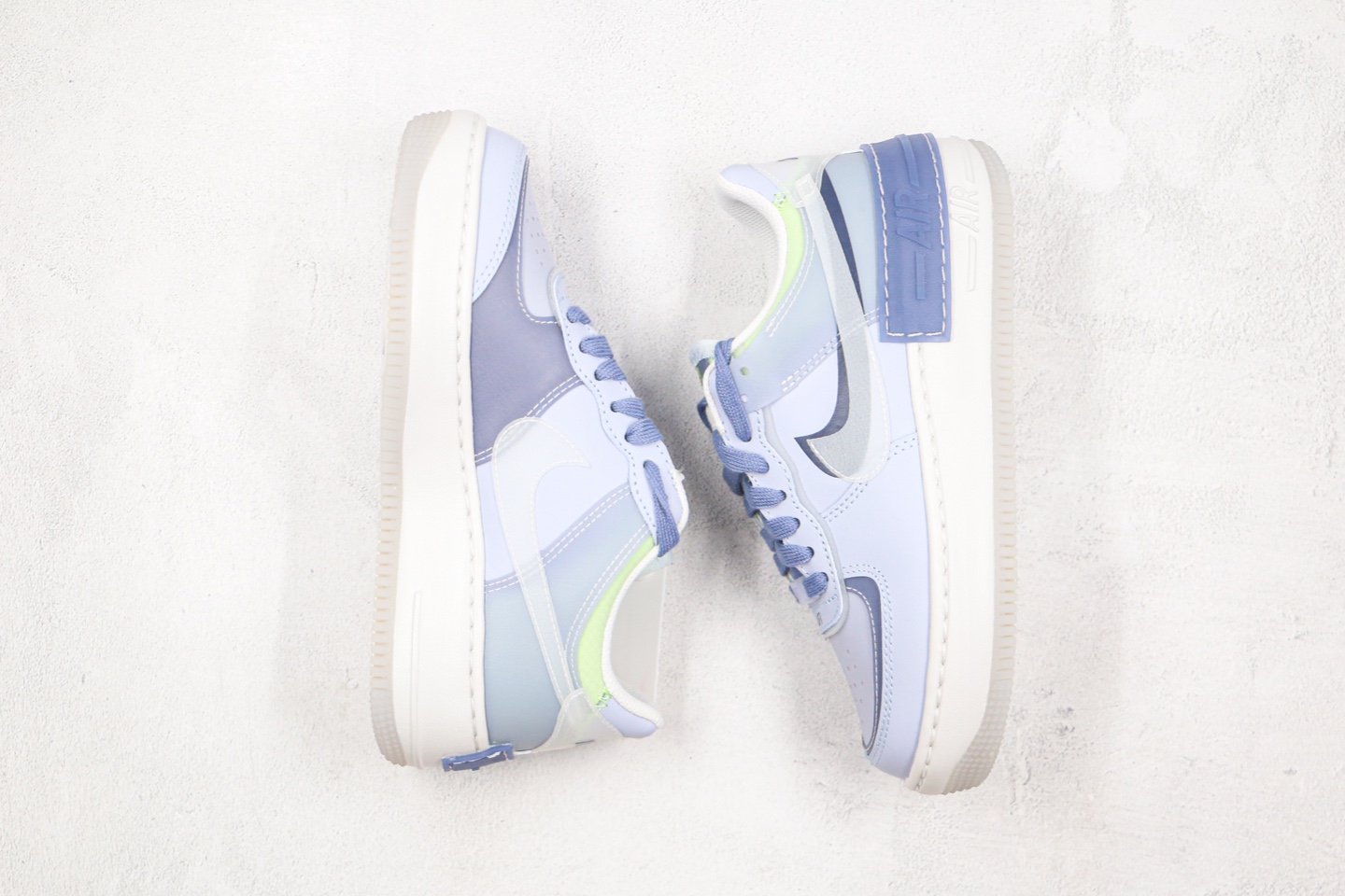 230 公司级 马卡龙 蓝紫色 射频 Wmns Air Force 1 Shadow SE'World Indigo' 马卡龙深蓝射频低帮空军一号CK6561-001
