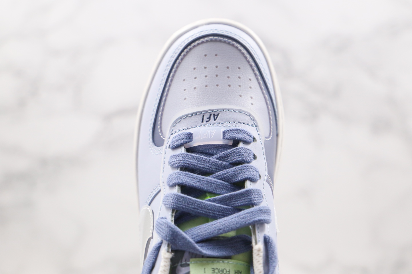 230 公司级 马卡龙 蓝紫色 射频 Wmns Air Force 1 Shadow SE'World Indigo' 马卡龙深蓝射频低帮空军一号CK6561-001