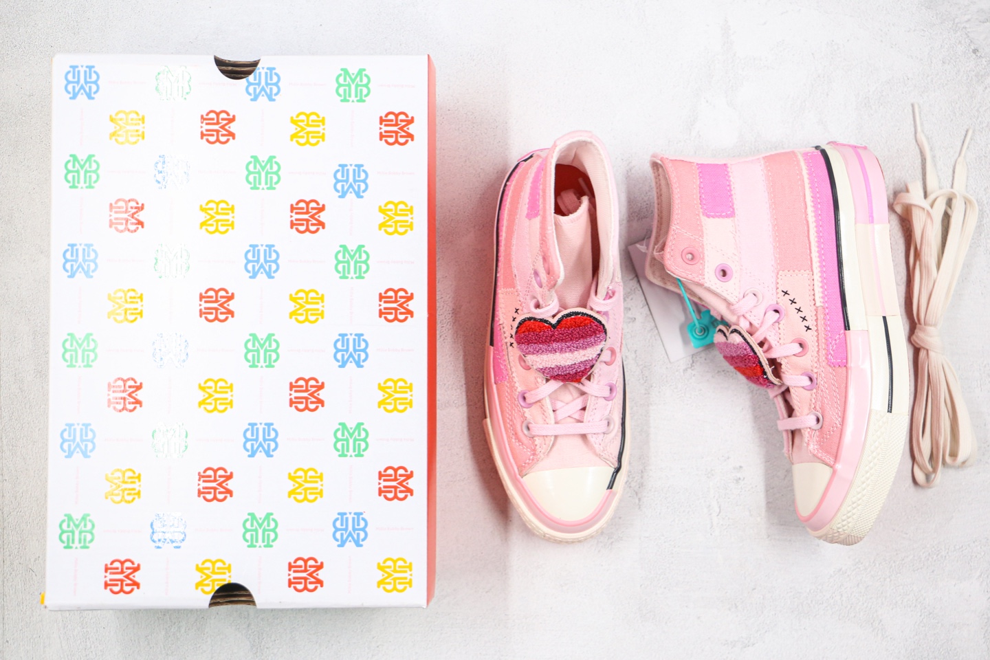 160 Mille Bobby Brown x Converse Chuck Taylor All Star 1970 High复古三星标高帮运动硫化板鞋167298C