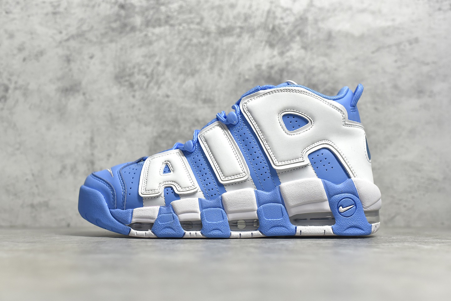 H5 原装级别 全新批次 NK Air More Uptempo OG 皮蓬系列“大AIR” 私模大底带颗粒 原盒原标 所有材料细节均全方位对比正品 目前市面最佳版本