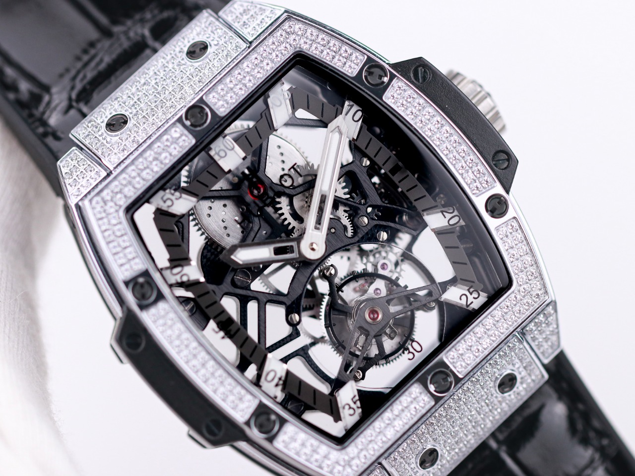 jb厂 hublot宇舶表【恒宝】masterpiece系列906系列酒桶型陀飞轮腕表