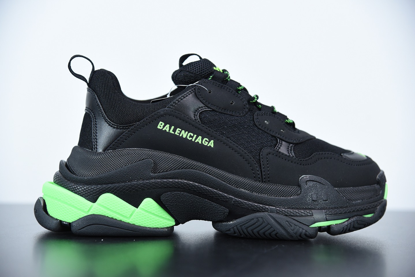 Zapatos papá generación paris negro verde 35-45