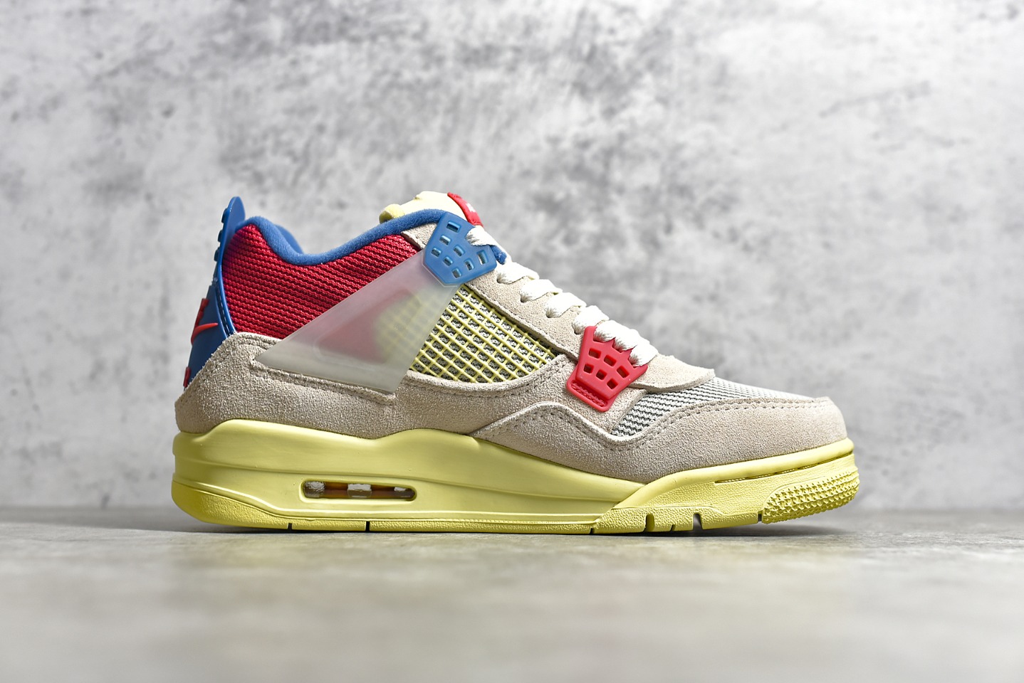 AJ4UN粉红蓝尺码40-47.5总裁PK版出品-UnionLAxAirJordan4RetroSP“G