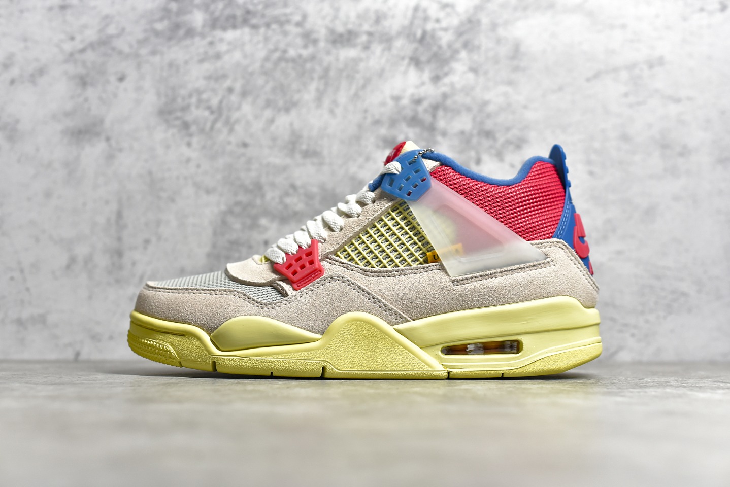 AJ4UN粉红蓝尺码40-47.5总裁PK版出品-UnionLAxAirJordan4RetroSP“G