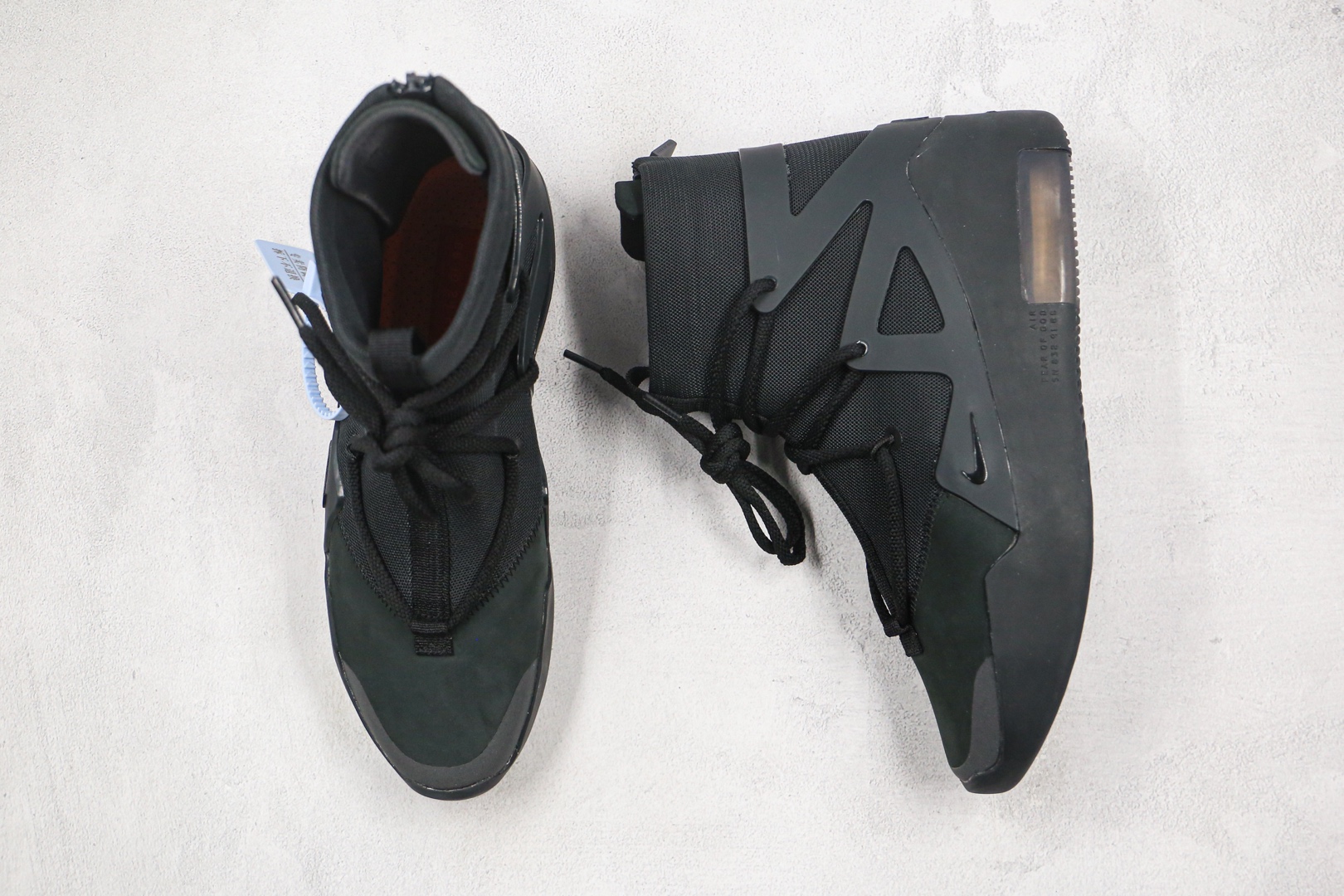 Fear of God x Nike Air Fear of God 1 High-Top Sneakers - Black 2 o 1eqggcfbs1gd04en17qn1h3p1h8j14