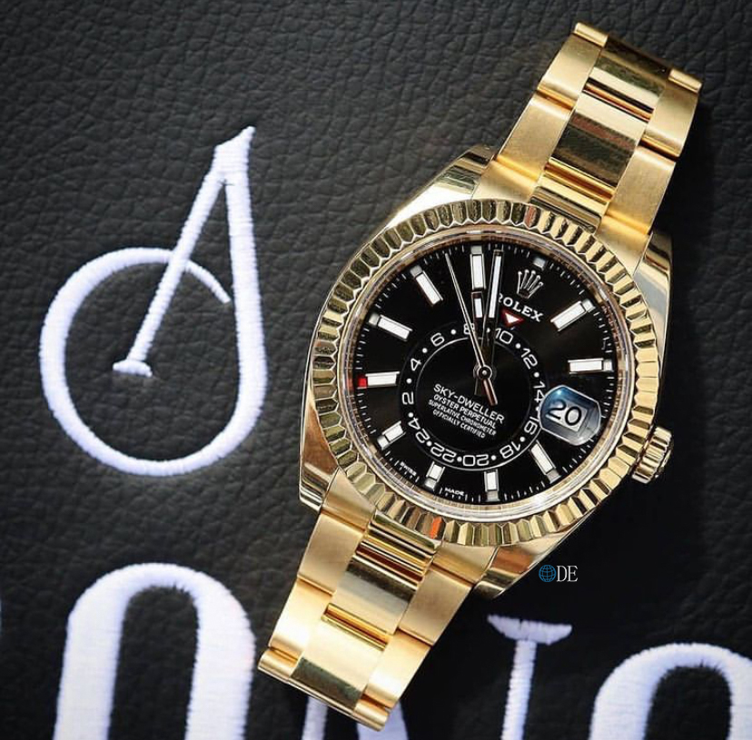 Rolex DE劳力士Rolex Sky-Dweller 天行者 四码合一 扫码可进网查询