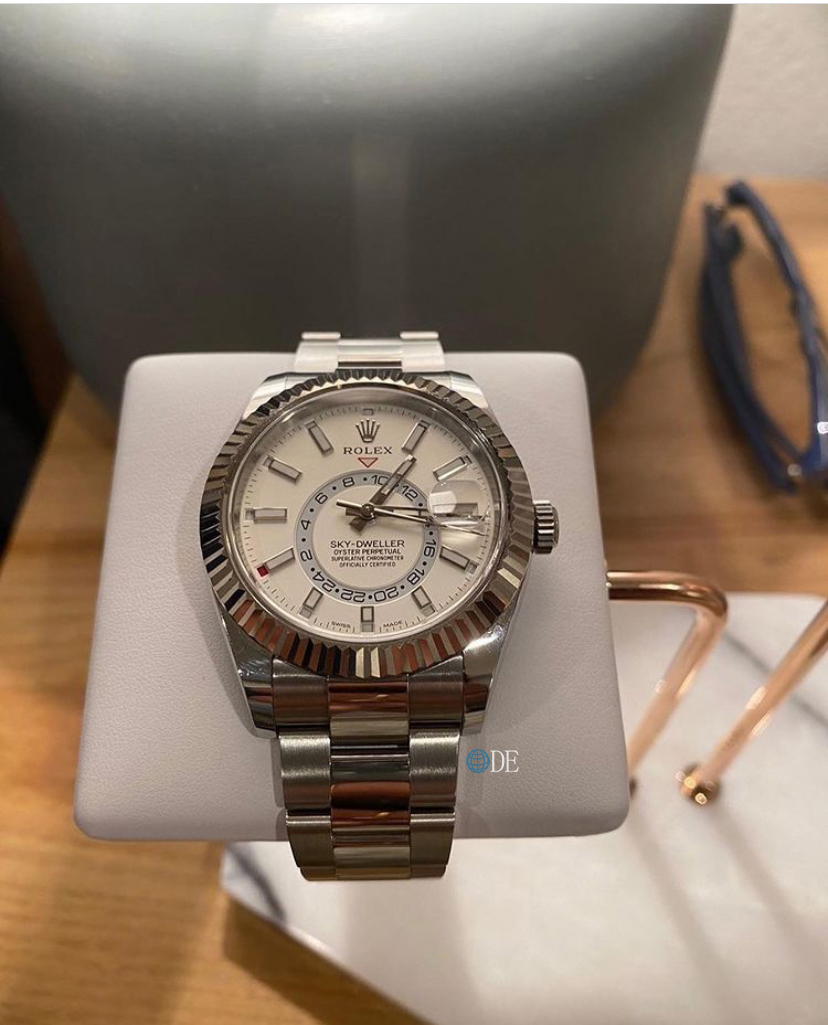 Rolex DE劳力士Rolex Sky-Dweller 天行者 四码合一 扫码可进网查询