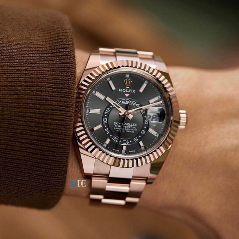 Rolex DE劳力士Rolex Sky-Dweller 天行者 四码合一 扫码可进网查询