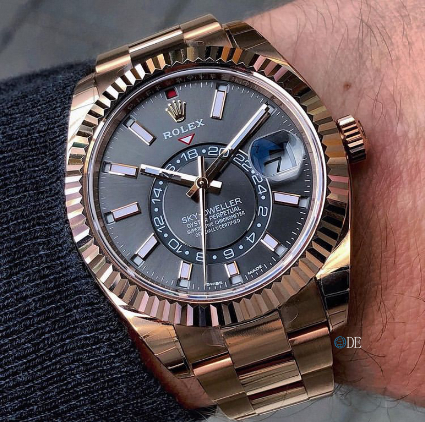 Rolex DE劳力士Rolex Sky-Dweller 天行者 四码合一 扫码可进网查询
