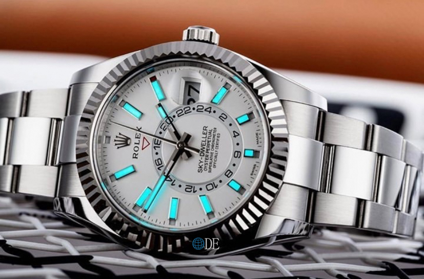 Rolex 劳力士Rolex Sky-Dweller 天行者 四码合一 扫码可进网查询