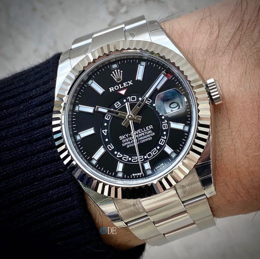 Rolex 劳力士Rolex Sky-Dweller 天行者 四码合一 扫码可进网查询