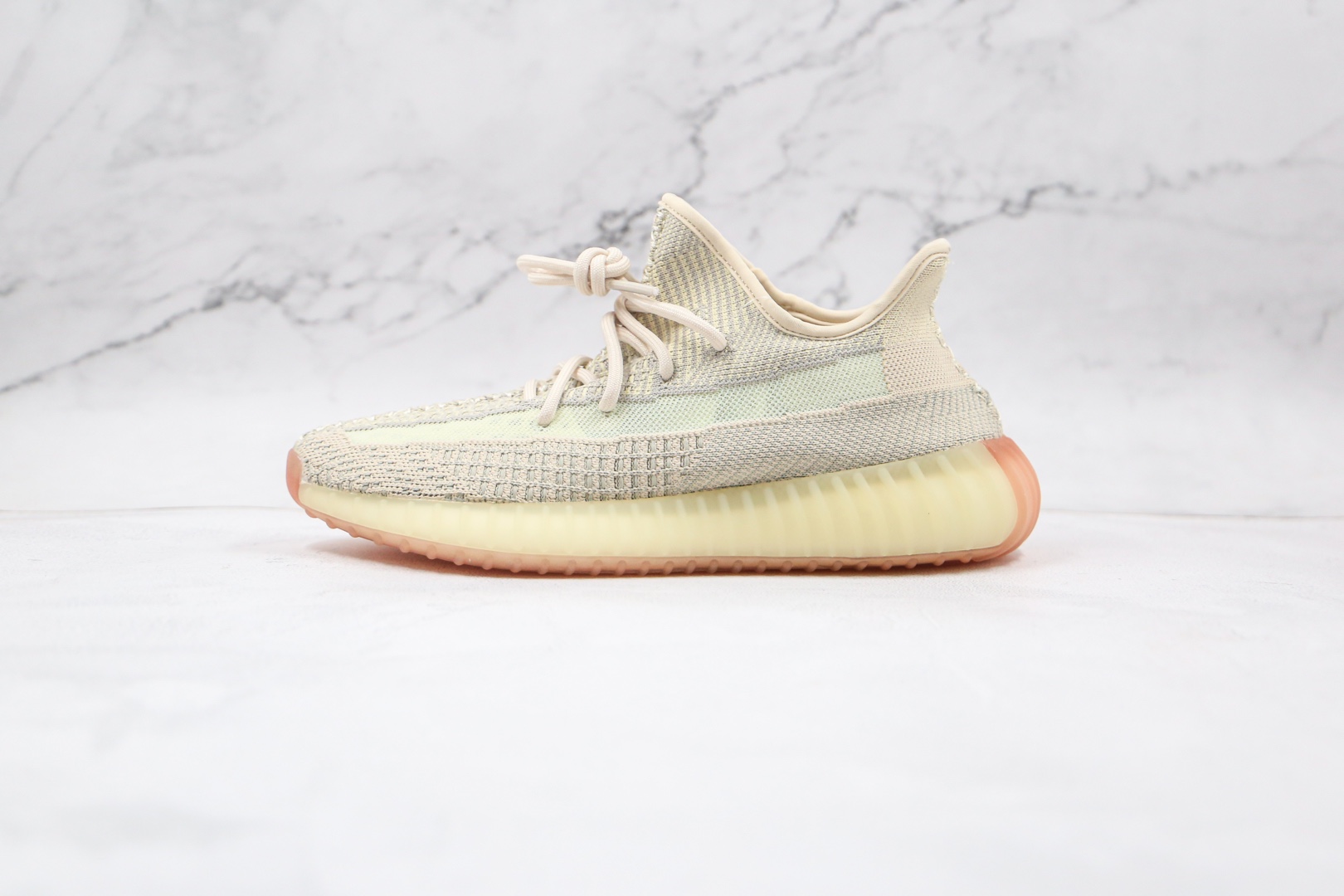 椰子 350 V2 A版 拼接/天鹅白限定运动鞋