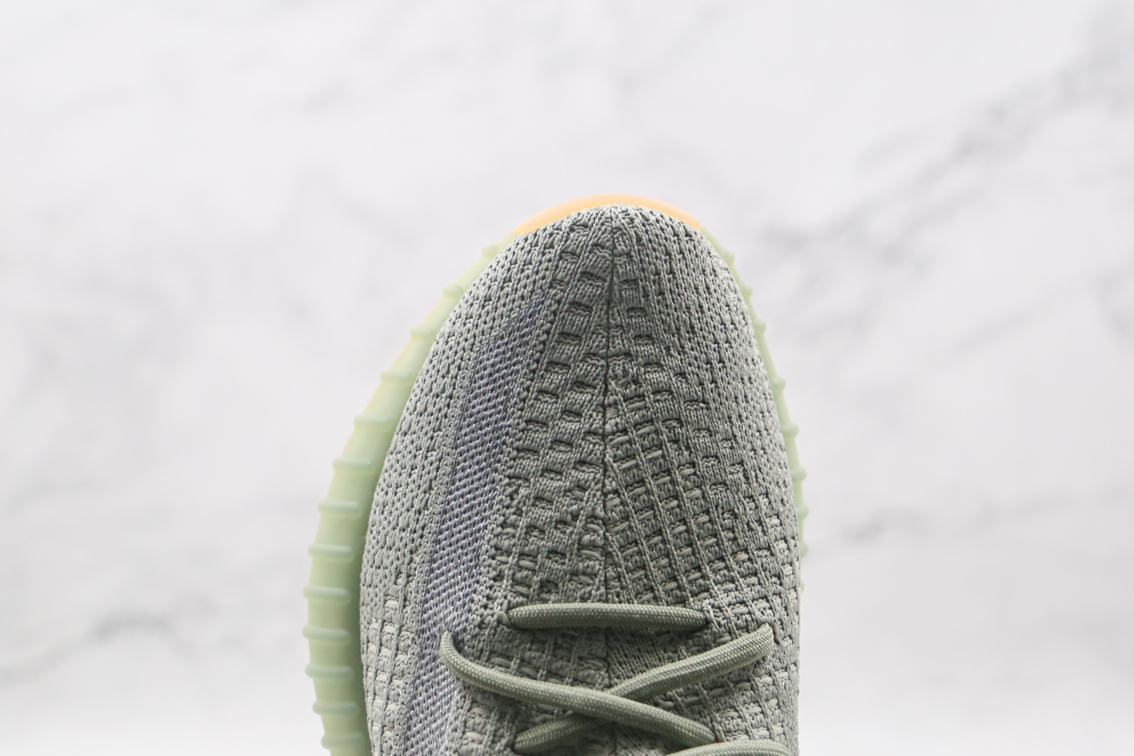 椰子 350 V2 A版 哈密瓜满天星运动鞋