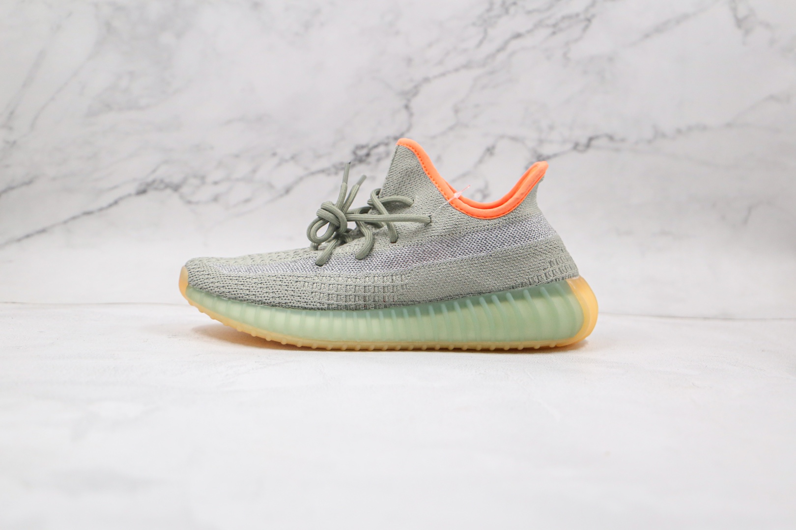 椰子 350 V2 A版 哈密瓜满天星运动鞋