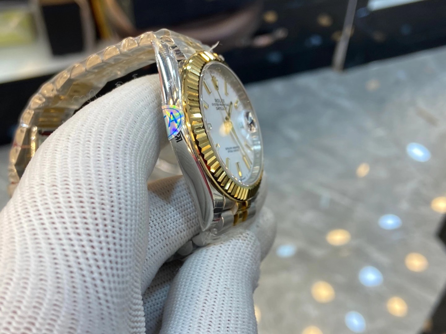 Rolex 劳力士最美白日志41mm表径 体现着独立自信的魅力 追求完美，成就非凡