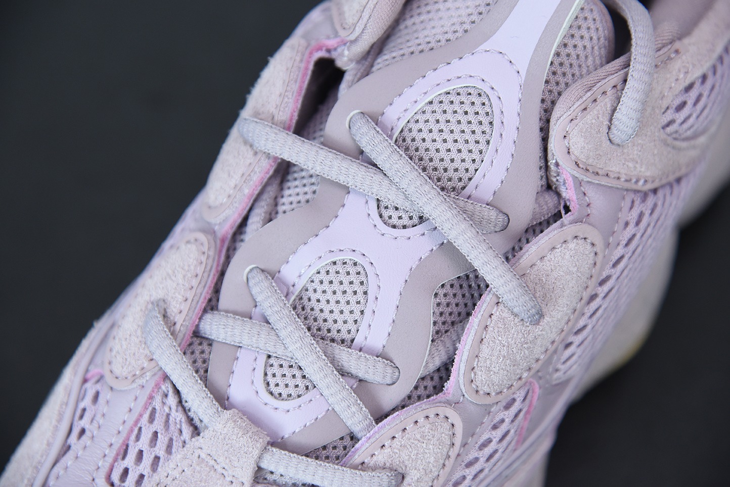 L00J6 顶级过验版  yeezy 椰子500 薰衣草 浅紫 货号：FW2656